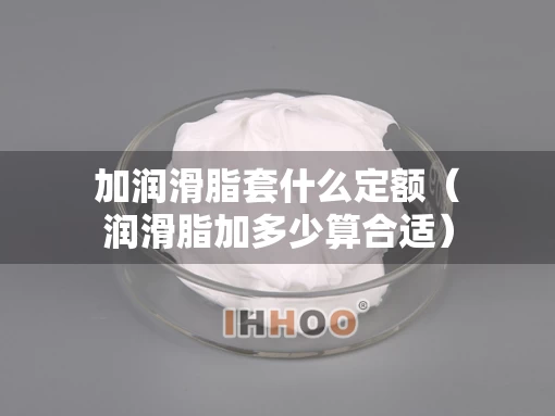 加润滑脂套什么定额（润滑脂加多少算合适）