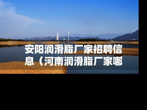 安阳润滑脂厂家招聘信息（河南润滑脂厂家哪一家好）