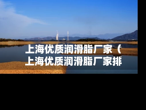 上海优质润滑脂厂家（上海优质润滑脂厂家排名）